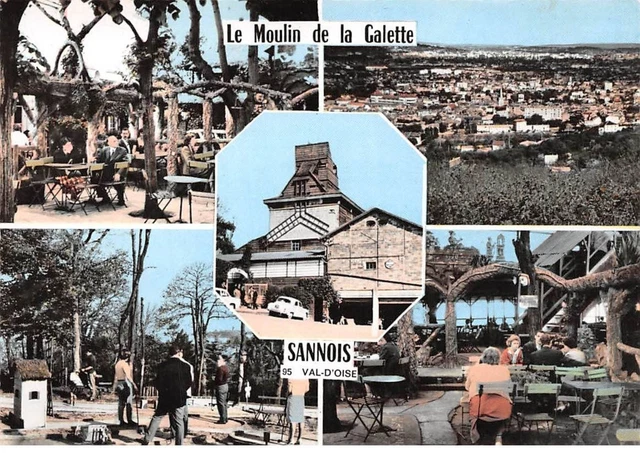 95 - SAN62522 - SANNOIS - Le Moulin de la galette - Combier - CPSM 10x15 cm
