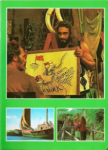 "SANDOKAN" LA TIGRE DELLA MALESIA QUADERNO RARO ANNI 70/80 VERDE (20.5 x 15) cm