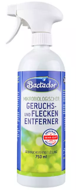 Eliminador de olores y manchas BACTADOR * 2x 750 ml (446*)