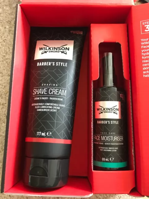 Wilkinson Sword Barbers Style Set - Shave Cream & Face Moisturiser