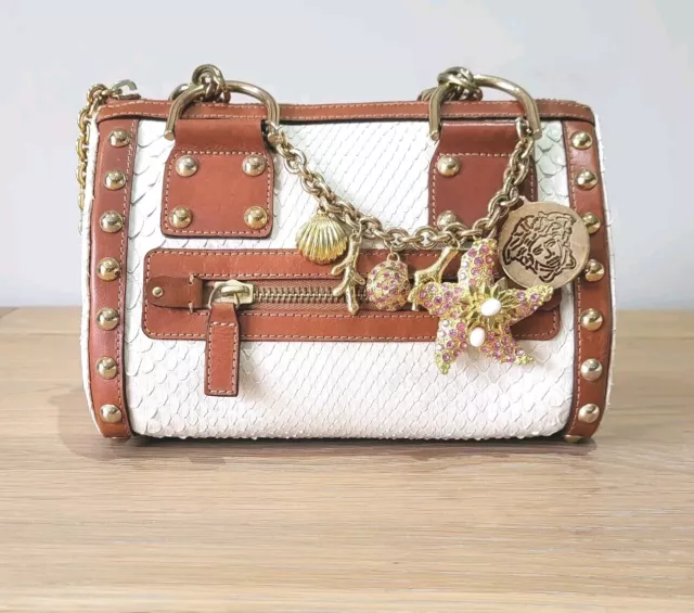 Original Versace Handbag With Chain CHARMS