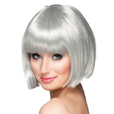 BLUNT Blunt Bob Femmes Glamour Déguisement Perruque Noir Neuf Droit Perruque Adultes 