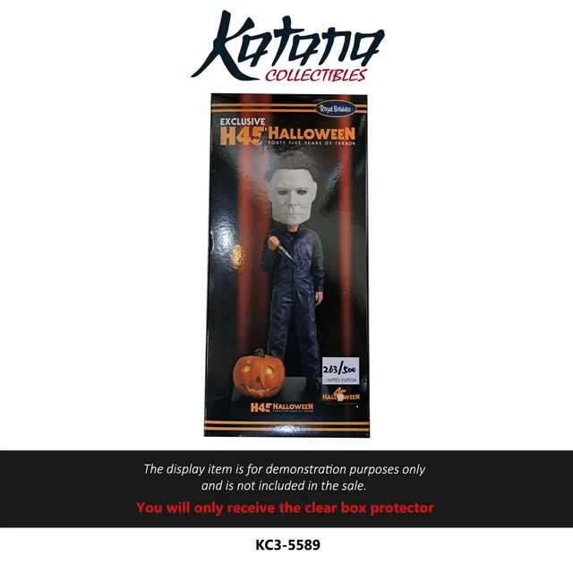 Protector For Halloween 45 Years Of Terror Exclusive Bobblehead Royal Bobbles