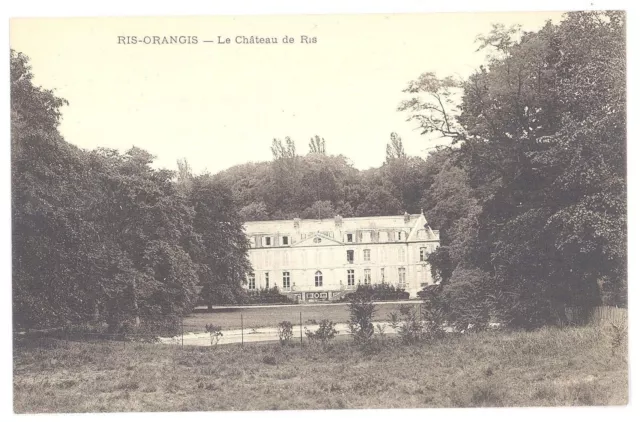CPA 91 - RIS-ORANGIS (Essonne) - Le Château de Ris - Dos non divisé