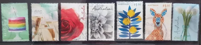 Australia 2024 Special Occasions 7 sheet stamps fine used