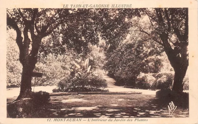 MONTAUBAN - L'intérieur du Jardin des Plantes