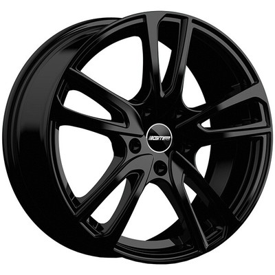Alhambra JANTES ROUES GMP ASTRAL POUR SEAT ALHAMBRA 6.5x16 5x112 ET 35 Glossy Black 42a 