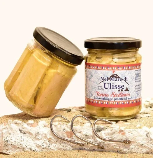 Tonno Selvaggio Alalunga In Olio Extra Vergine D'oliva Pescato All'amo 