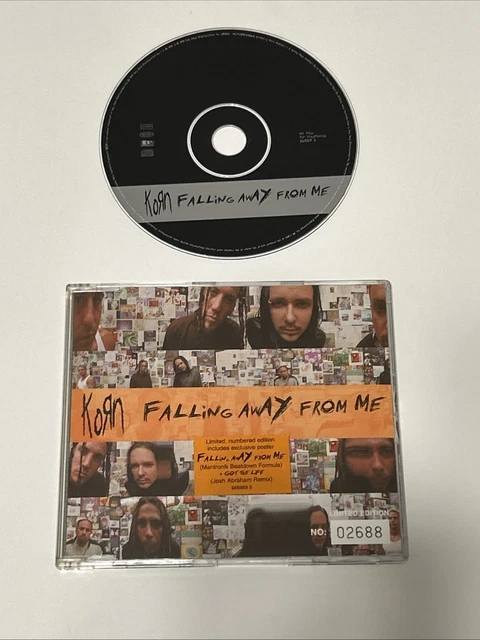 KORN – FALLING Away From Me - UK Limited/Numbered 4 Track CD