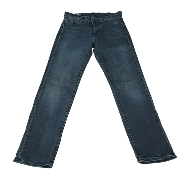Levi's 511 Jeans Mens W30 L30 Dark Blue Slim Straight Denim Stretch Cotton