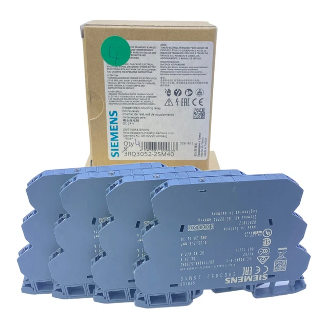Siemens 3RQ3052-2SM40 Solid State Relays 24V Dc 60V 2A 1NO Ve: 4STK