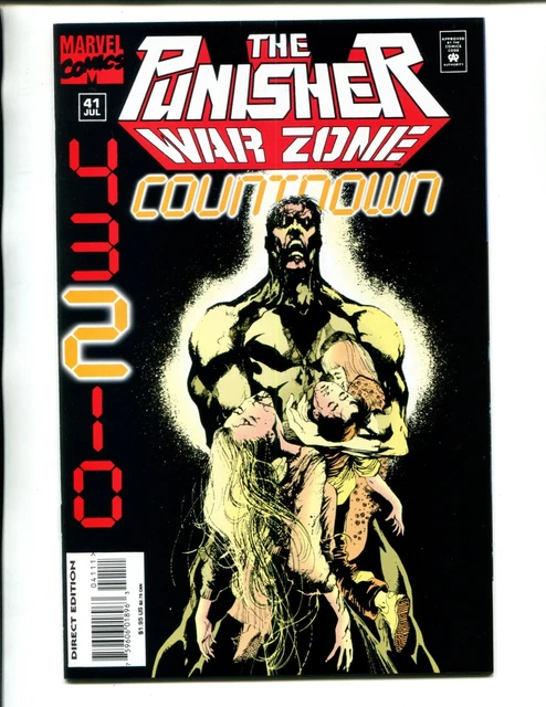 Punisher War Zone 41  Mint(9.8) Vol 1 1995 Jae Lee! Rare Last Issue! Countdown 2