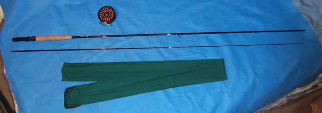 L.L. Bean Quest 2-Piece 8' 6" 6WT Fly Rod & Quest II Reel with Hard Travel Case