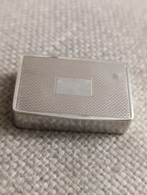 Beautiful Silver Pill Box