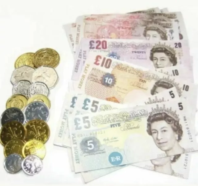 Childrens toy money shop