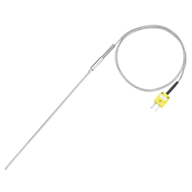 MECCANIXITY 2pcs K Type Thermocouple With Plug, Meter