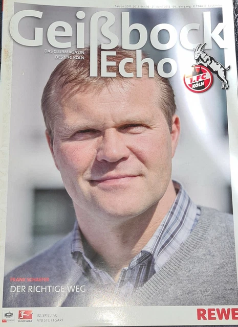 2011/12 1.BUNDESLIGA 1.FC Köln VFB Stuttgart EUR 1,00 PicClick DE