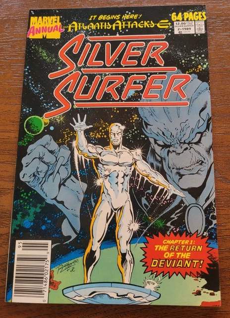 Silver Surfer Annual #2 - Atlantis Attacks - 1989