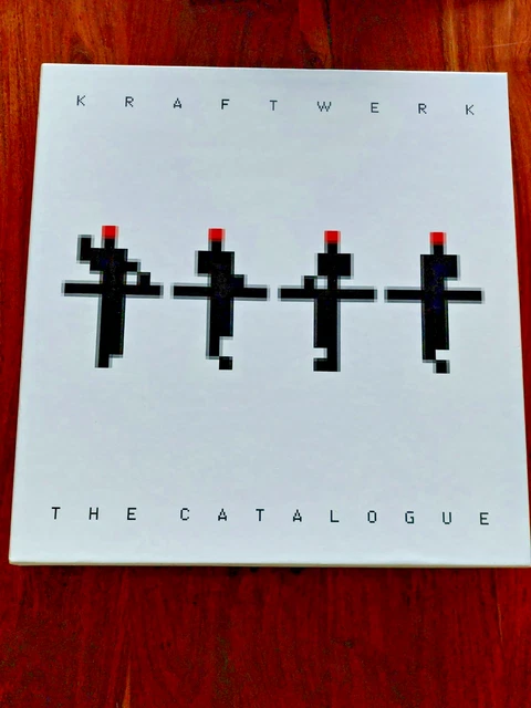KRAFTWERK 3-D DER KATALOG 8 CD Box Set DEUTSCHES VERSION MINT