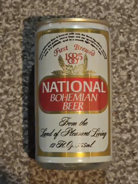 National Bohemian Vintage Beer Can Heileman Brewing EMPTY