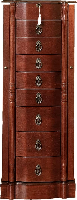 Hives and Honey Robyn Jewelry Armoire Cherry Hives and Honey Robyn Jewelry Armoire Cherry