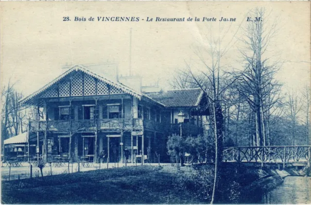 CPA Vincennes Reataurant de la Porte Jaune (1348881)