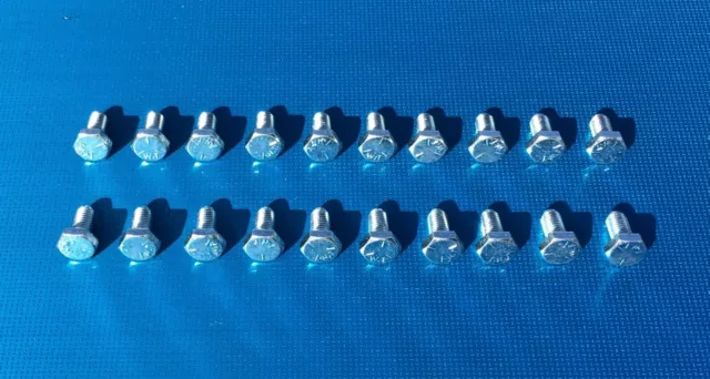 20 Pack. 1/4 x 1/2" UNF Bolts-Vauxhall PA Cresta Wyvern Velox Victor VX490