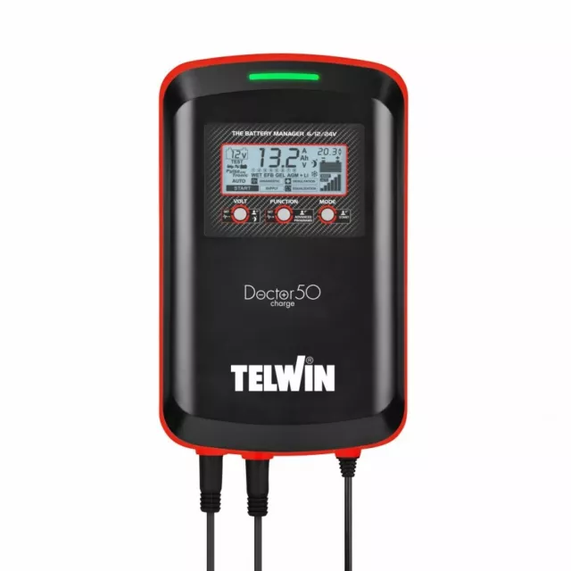 Ladegerat Elektronisch Multifunktion Telwin Doctor Charge 50 230V 6/12/24V