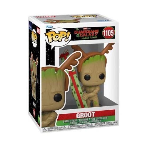 Funko Pop! Marvel: Guardians Of The Galaxy - Holiday Special- Groot (Us)