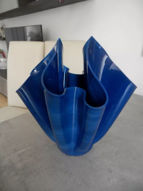 Vaso Fazzoletto Plexiglass Vintage