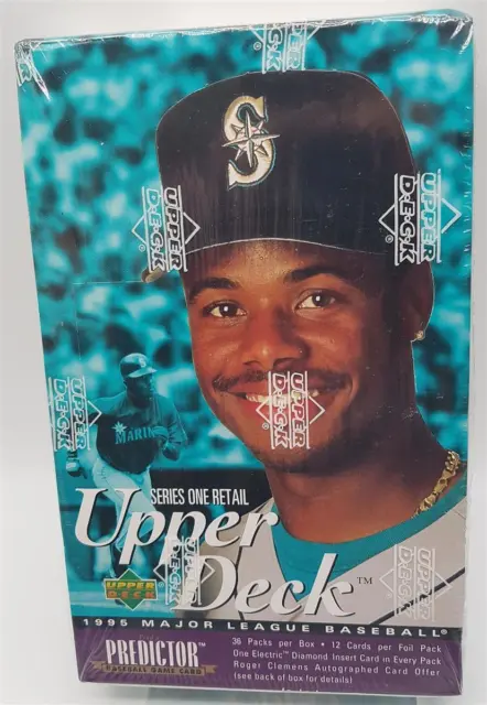 Upper Deck Series 1 Baseball Hobby Box 1995 MLB