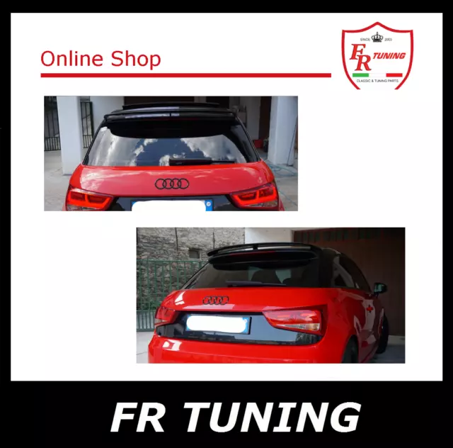 SOVRA SPOILER AUDI A1 8X ALETTONE TUNING S LINE COMPETITION LOOK 3 porte