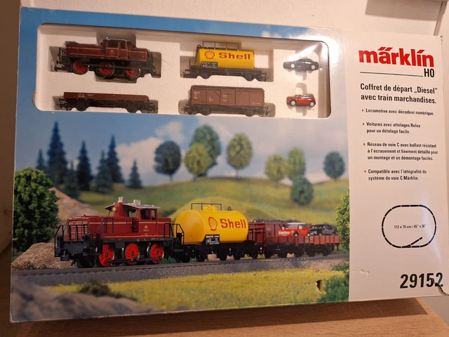 COFFRET MÄRKLIN HO 29152 2. Coffret de départ 