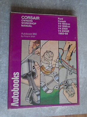 FORD CORSAIR V4 1965-70 autobook Proprietari Manuale di Officina-autopress Ltd 