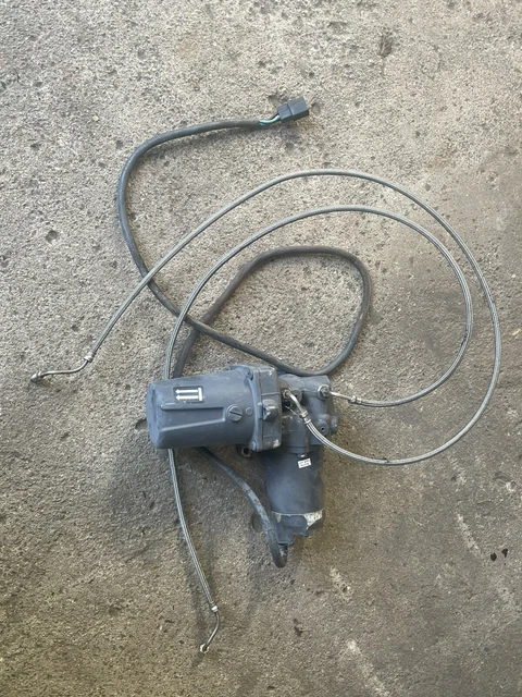 Mercury Mercruiser 912018 / 983942 TILT & TRIM PUMP, Stainless Hydraulic Lines