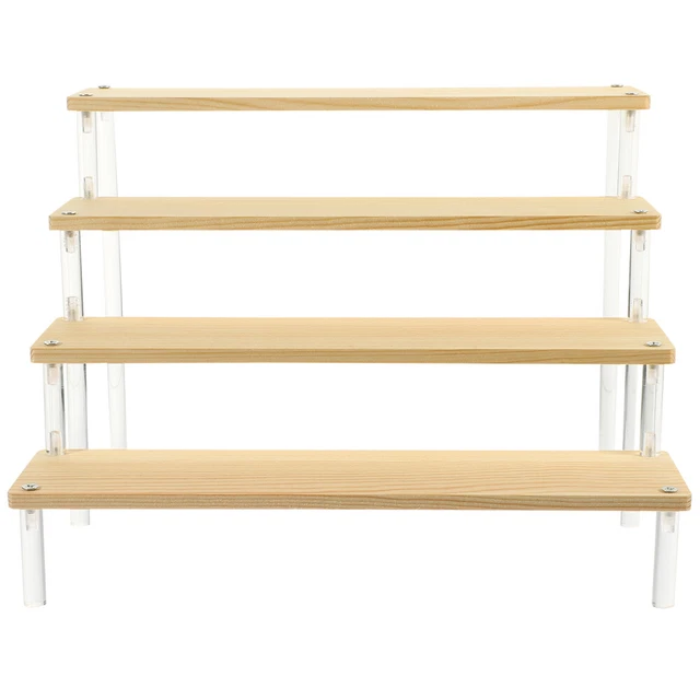 Organisateur Acrylique à 3 Niveaux Pour Vernis à Ongles, Parfums Et Cosmétiques - 2 Paquets Inclus