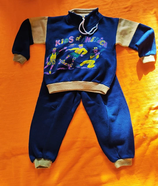 Tuta da jogging bambini vintage retrò anni 80