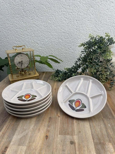 RARE ASSIETTE A Compartiments En Faience De Vallauris Robert Picault N