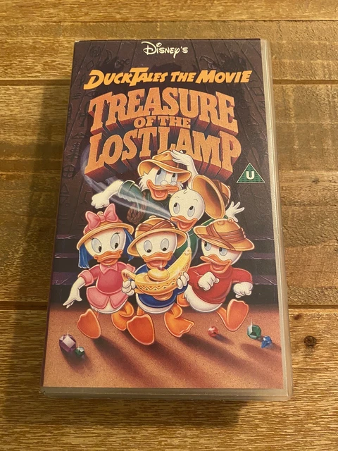 DISNEY’S DUCK TALES The Movie Treasure Of The Lost Lamp VHS Video EUR ...