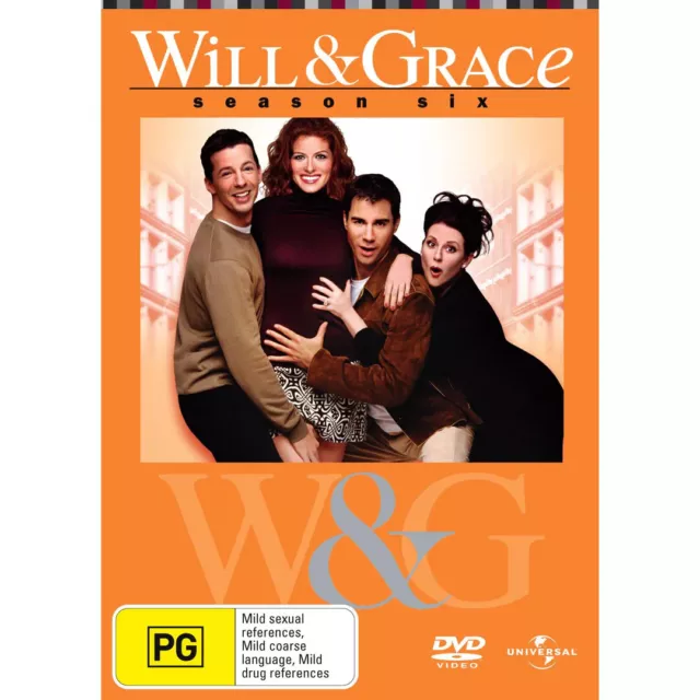 Will & Grace : Season 6 (DVD, 2003)