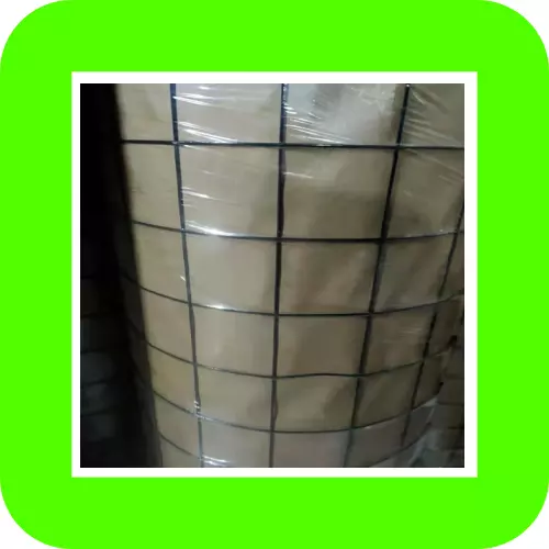 30m Roll 95cm H Black 50x50mm DEAL Welded Wire Mesh Animal Fence Chicken Pet