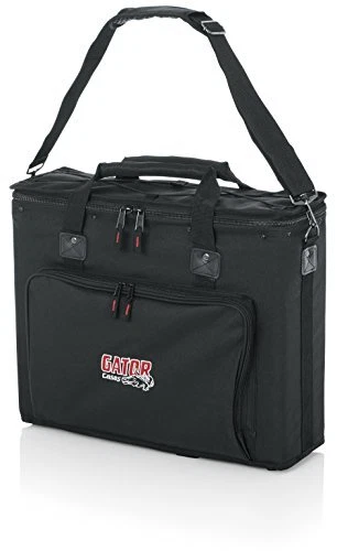 Gator Cases Portable 3U Rack Bag with 14" Rackable Depth; (GRB-3U), Black