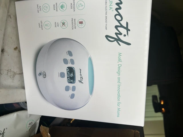 Motif AAA0013-20 Double Electric Breast Pump - White luna