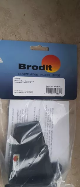 Brodit ProClip 853874 Montagekonsole für VW Volkswagen Crafter Baujahr 2007-2016