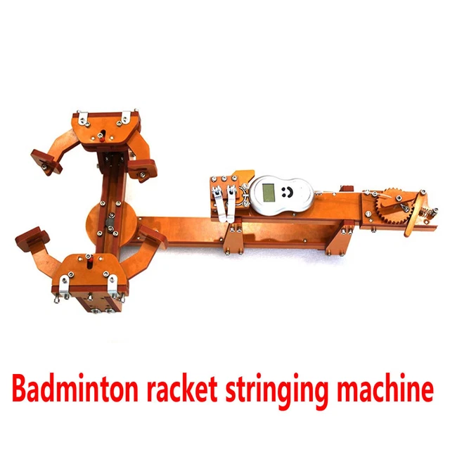 DIY BADMINTON RACKET Stringing Machine Pulling Threading Machine $156. ...