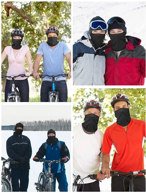 10x Sturmhaube Motorrad Sturmmaske Fahrrad Kopfhaube Halswärmer atmungsaktiv 6