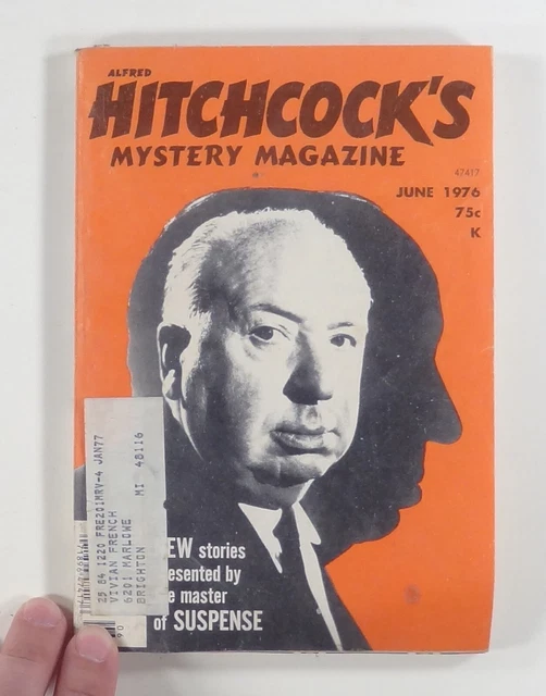 1976 JUN ALFRED HITCHCOCK'S MYSTERY MAGAZINE crime & suspense short ...