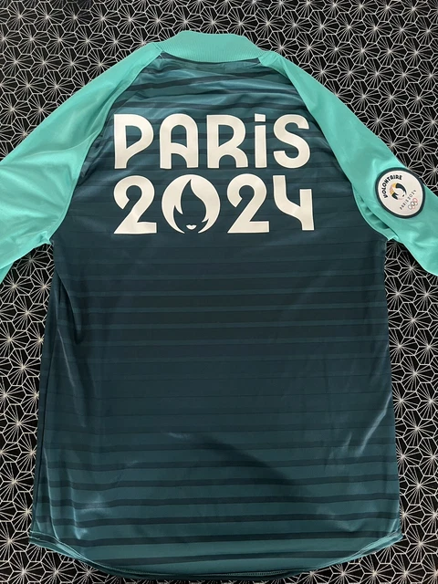 T-shirt Officiel Marathon De Paris 2024 Jeux Olympiques - Maillot Course 42km, Taille M, Occasion Bon état
