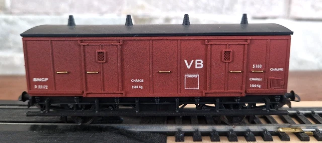 Wagon Liliput Réf. 29570 - Dortoir Type HKyf - Époque 4, Analogique, 1975 (rare)