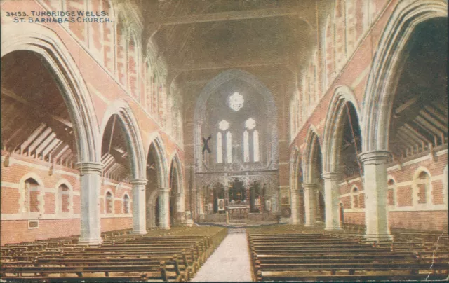 St barnabas church; tunbridge wells; Photochrom